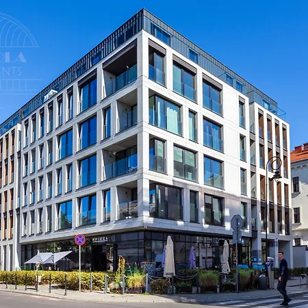 Lägenhetshotell Fragola Rajska 3 - Modern Studios, Park