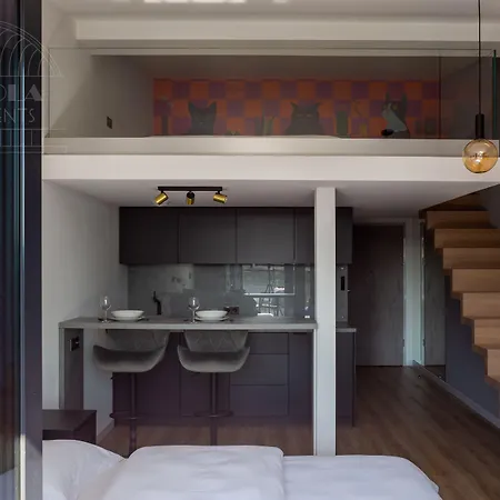 Lägenhetshotell Fragola Rajska 3 - Modern Studios, Park Kraków