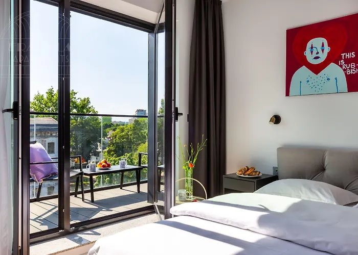 Hotel apartamentowy Fragola Rajska 3 - Modern Studios, Park